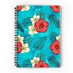 Picture of Hibiscus Print Spiral Notebook A5 Size