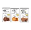 Picture of The Baker's Dozen Handmade Delicious Fresh and Crunchy Cookies | Dark Chocolate Cookies | Peanut Butter Cookies | Coconut Oats Cookies | Pack of 3