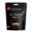 Picture of Kari Kari Salt Pepper Rice Cracker & Peanut Mix | Crunchy Japanese Snacks | Roasted, Non-Fried | Healthy Snacks | 100% Vegetarian | Party Snacks (50g x Pack of 1)