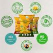 Picture of Beyond Snáck Kerala Banana Chips Healthy & Delicious Snacks- 3 Flavours- 450g (Original Style, Peri Peri and Sour Cream Onion Parsley)