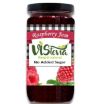 Picture of VIStevia Sugar Free Raspberry Jam, Diabetic & Keto Friendly - Naturally Sweetened with Stevia And Contains More Than 60% Whole Berries - Tastes Delicious, Pack of 1 (400g)