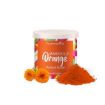 Picture of Puremazing by Imvelo Pure Natural Herbal Gulal Holi Colour - Skin Friendly Organic Holi Colours Gulal with Flower Patels - Non Toxic Herbal Gulal Rang Metal Box, 80 Grams, Orange