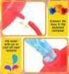 Picture of Zest 4 Toyz Holi Pichkari Water Gun for Kids Boy Girl Powerful High Pressure Tank Spray with 1 Pkt Holi Color & 100 Balloon Holi Combo (Nova Tank)