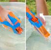 Picture of Nerf Super Soaker Flip Fill Water Blaster for Holi - 4 Spray Styles - Fast Fill - Large 890ml Water Tank - Pichkari for Outdoor Water Games On Holi Festival, Branded Toy Pichkari for Kids 6+