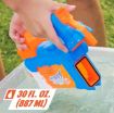 Picture of Nerf Super Soaker Flip Fill Water Blaster for Holi - 4 Spray Styles - Fast Fill - Large 890ml Water Tank - Pichkari for Outdoor Water Games On Holi Festival, Branded Toy Pichkari for Kids 6+