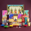 Picture of Phool Holi Gulal - Premium Milan Giftbox I Pack of 14 I 400 GMS Colours, Thandai, Tea Shirt, Chandan Tika,Kimirica - Set of 3 I Skin Friendly & Certified I