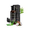 Picture of Avimee Herbal Holi Gift Box | 2 Assorted Gulaal Colors | 100 ml Cold Pressed Coconut Oil | 50 ml Kunwar Charcoal Facewash