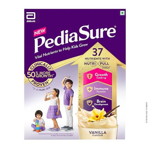 Picture of Pediasure Health and Nutrition Drink Powder 400gm, Vanilla, Scientifically Designed Nutrition for Supporting Kids Growth