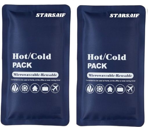 Picture of StarSaif Hot And Cold Gel Pack For Pain Relief, Ice Bags therapy | Cold Compress & Heat Hot Packs(2 UNITS)