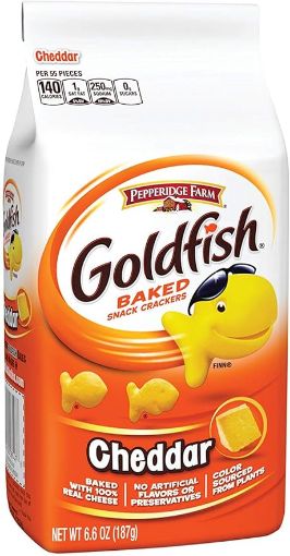 Picture of Pepperidge Farm Goldfish Baked Snack Crackers Cheddar, 187g