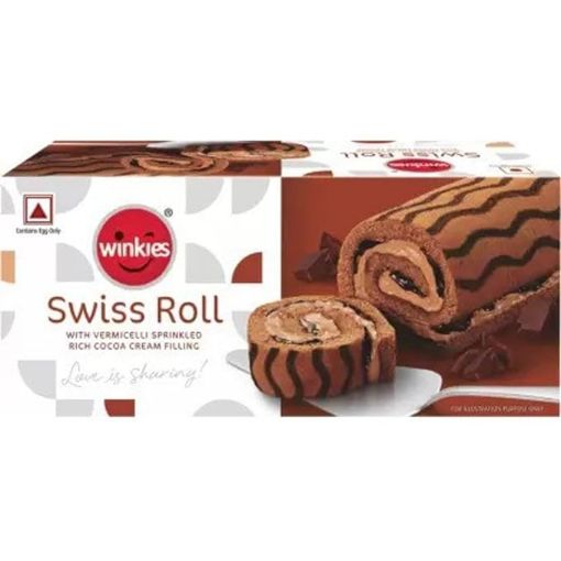 Picture of Winkies Swiss Roll Chocolate Cake, 165g