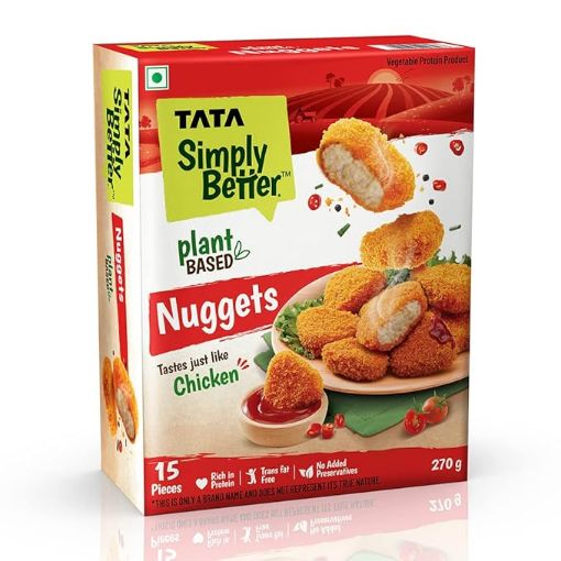 Picture of Tata Simply Better Plant-Based Nuggets, Tastes just Like Chicken, 270g