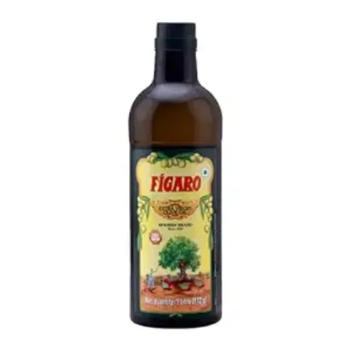 Picture of Figaro Extra Virgin Olive Oil- 100% Natural and Cold Extracted- Perfect for Salad, Paratha, Marinade - Imported from Spain- 1L Bottle